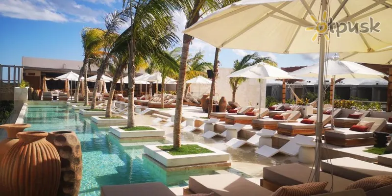 Фото отеля Motto by Hilton Tulum 4* Ривьера Майя Мексика экстерьер и бассейны