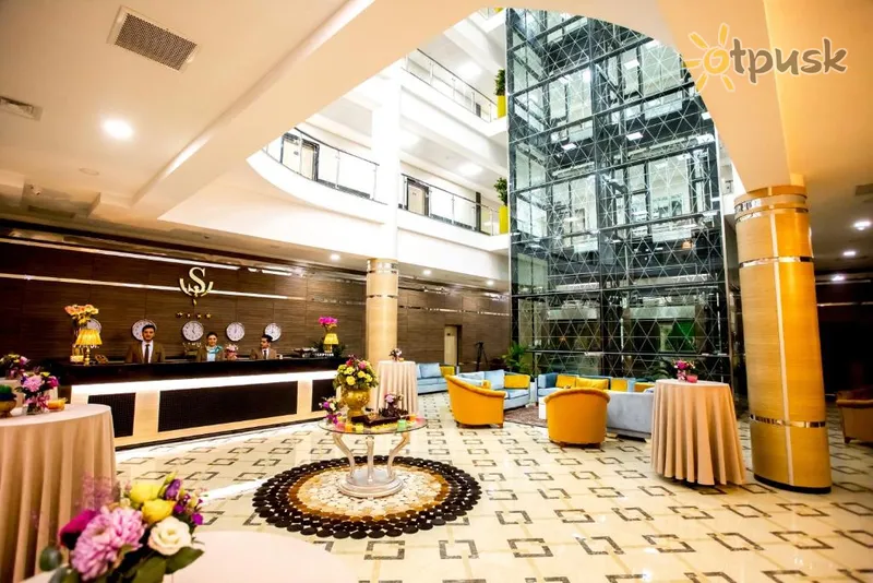 Фото отеля West Shine Hotel 4* Баку Азербайджан лобби и интерьер