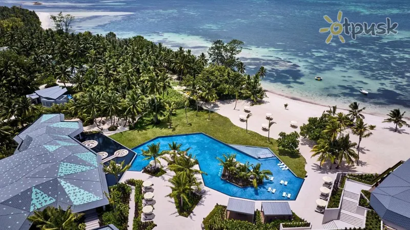 Фото отеля Waldorf Astoria Seychelles Platte Island 5* о. Маэ Сейшельские о-ва экстерьер и бассейны