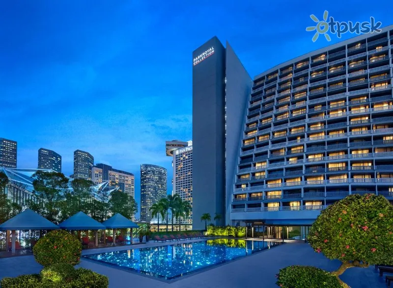 Фото отеля Parkroyal Collection Marina Bay 5* Сингапур Сингапур экстерьер и бассейны