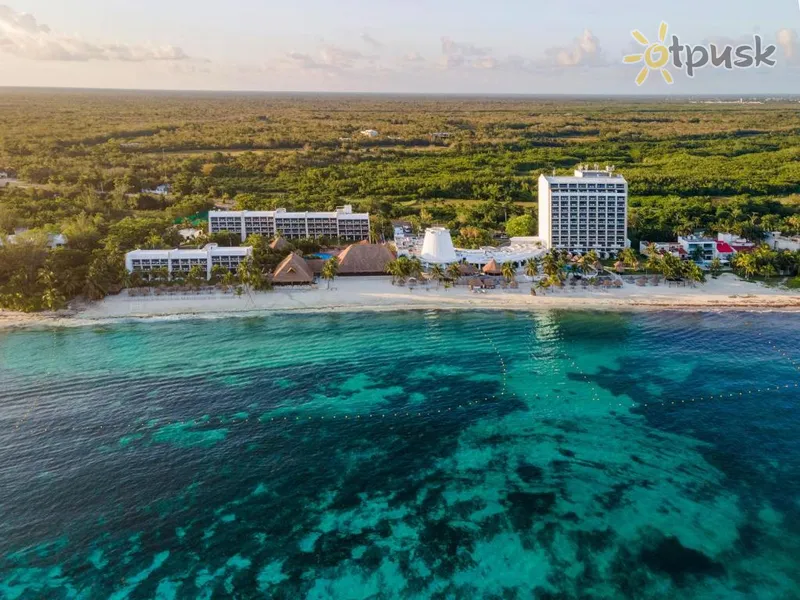 Фото отеля Melia Cozumel All Inclusive 4* Косумель Мексика экстерьер и бассейны