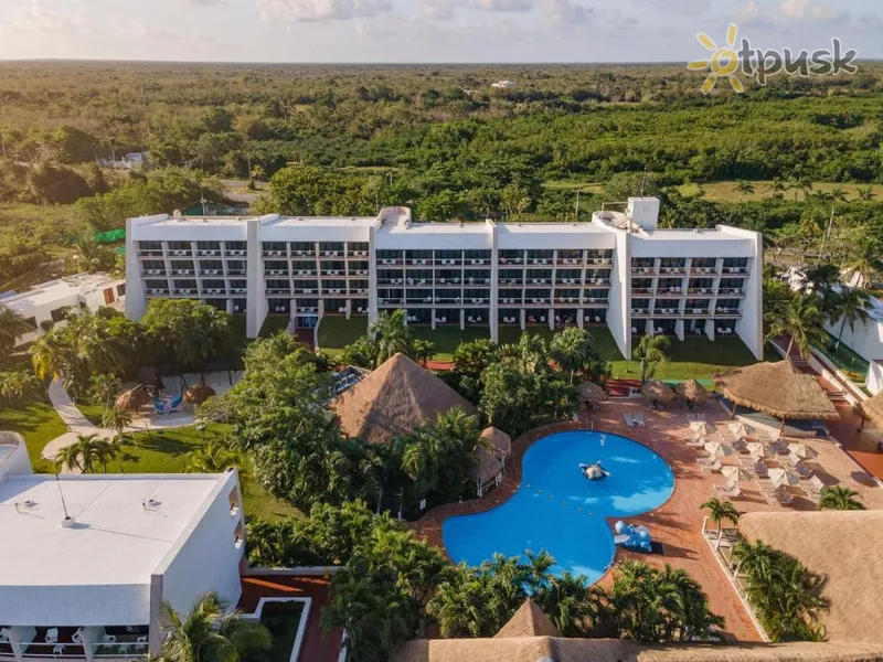 Фото отеля Melia Cozumel All Inclusive 4* Косумель Мексика экстерьер и бассейны