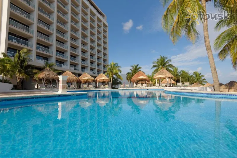 Фото отеля Melia Cozumel All Inclusive 4* Косумель Мексика экстерьер и бассейны