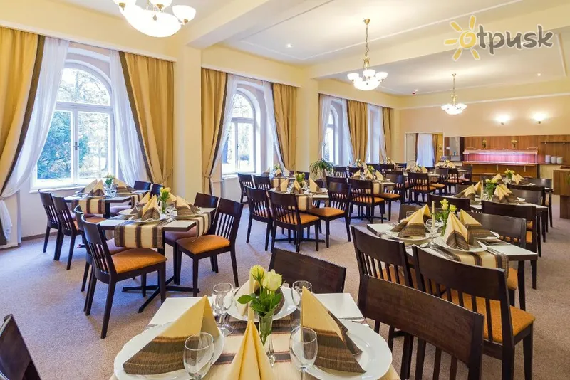 Фото отеля Dr. Adler Hotel 3* Frantiskove Lazne Čehu bāri un restorāni