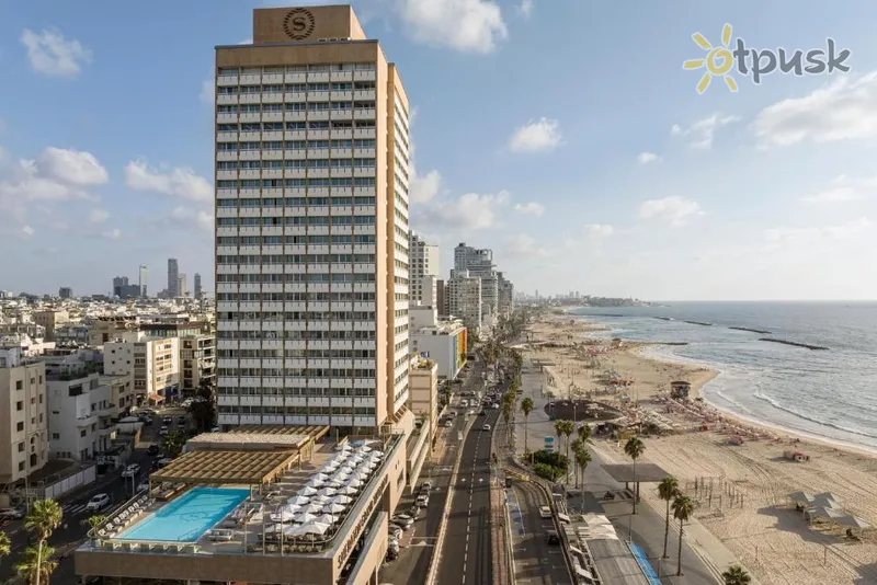 Фото отеля Sheraton Grand Tel Aviv 5* Тель-Авив Израиль экстерьер и бассейны