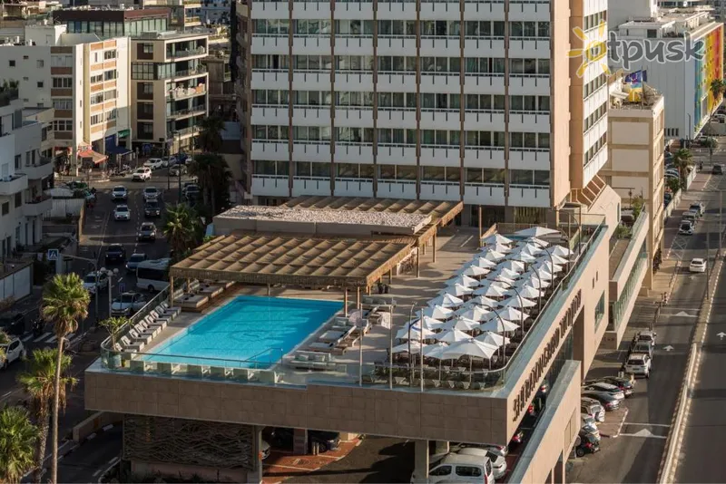 Фото отеля Sheraton Grand Tel Aviv 5* Тель-Авив Израиль экстерьер и бассейны