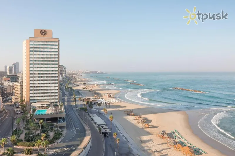 Фото отеля Sheraton Grand Tel Aviv 5* Тель-Авив Израиль экстерьер и бассейны