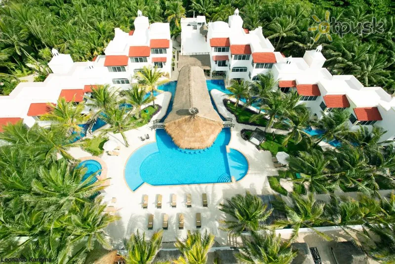 Фото отеля Hidden Beach Resort Au Naturel Club Hotel 5* Ривьера Майя Мексика экстерьер и бассейны