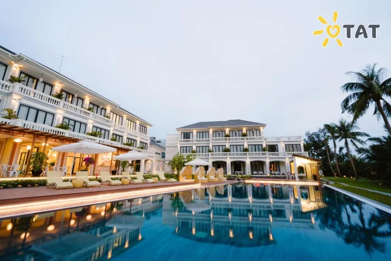 Фото отеля Moodhoian Riverside Resort & Spa 4* Хой Ан Вьетнам экстерьер и бассейны