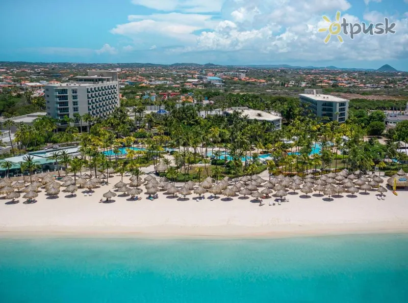 Фото отеля Hilton Aruba Caribbean Resort & Casino 4* Ораньестад Аруба пляж