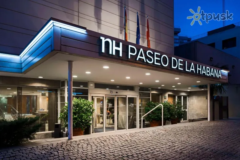 Фото отеля NH Paseo de la Habana 4* Мадрид Испания экстерьер и бассейны