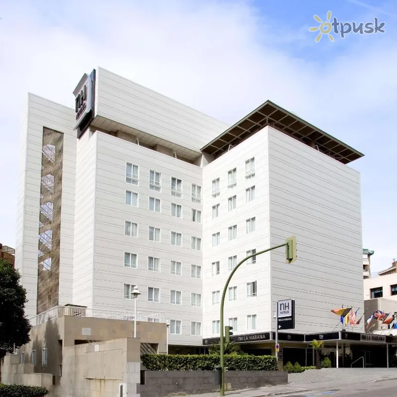 Фото отеля NH Paseo de la Habana 4* Мадрид Испания экстерьер и бассейны
