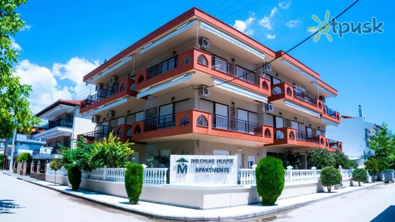 Фото отеля Milonas House Apartments 3* Халкидики – Кассандра Греция экстерьер и бассейны
