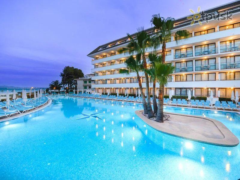 Фото отеля Paraiso de Alcudia 4* par. Maljorka Spānija ārpuse un baseini