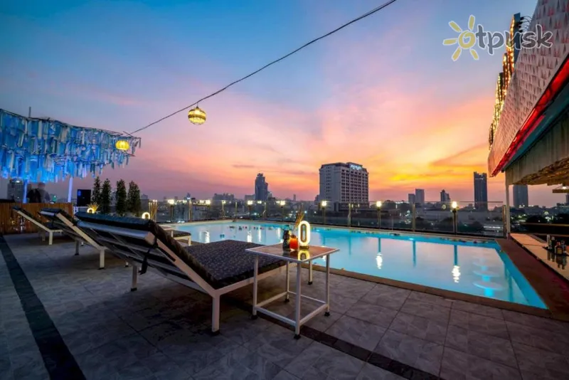 Фото отеля J A Plus Hotel 4* Pataja Tailandas išorė ir baseinai