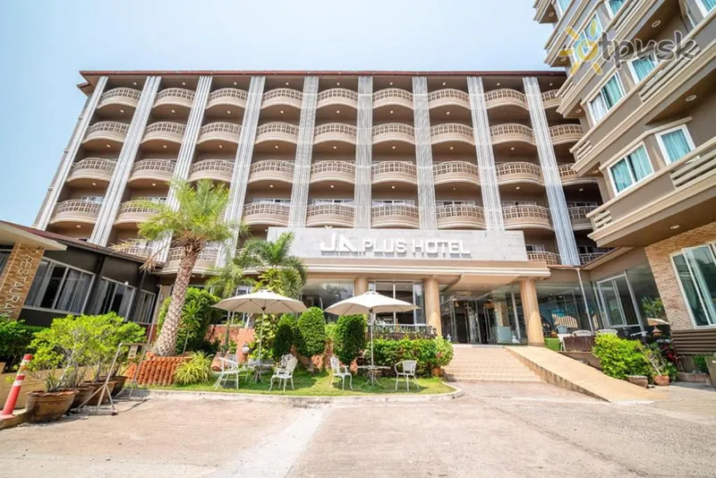 Фото отеля J A Plus Hotel 4* Pataja Tailandas išorė ir baseinai
