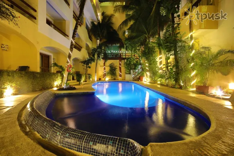 Фото отеля Riviera Caribe Maya 3* Плая дель Кармен Мексика экстерьер и бассейны