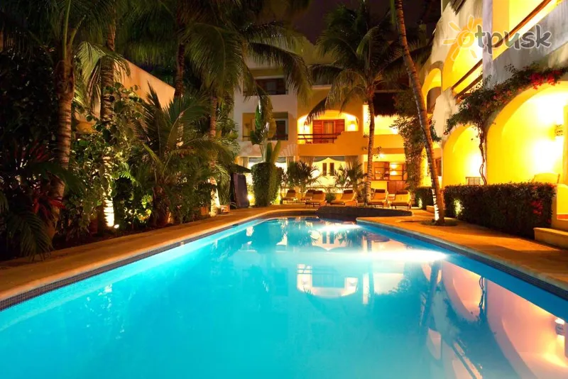 Фото отеля Riviera Caribe Maya 3* Плая дель Кармен Мексика экстерьер и бассейны