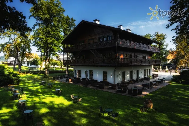 Фото отеля Dworzysko Hotel 3* Ястшембе-Здруй Польша экстерьер и бассейны