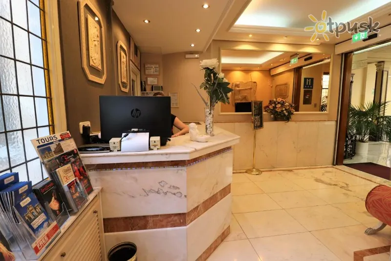 Фото отеля Hispano Argentino Gran Via Hostal 3* Мадрид Испания лобби и интерьер