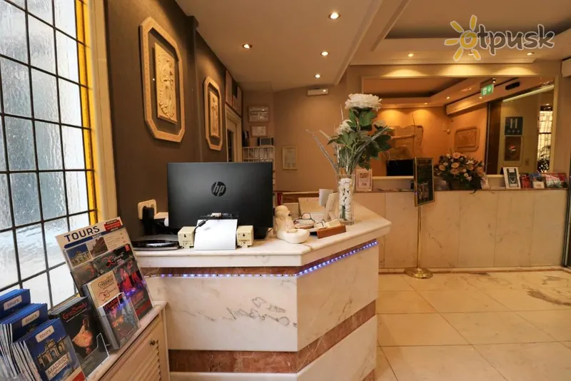 Фото отеля Hispano Argentino Gran Via Hostal 3* Мадрид Испания лобби и интерьер