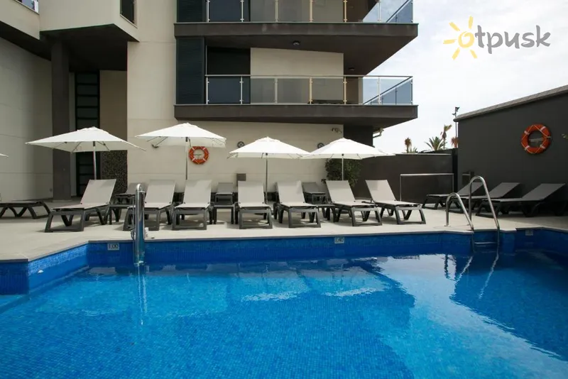 Фото отеля Fuengirola Playa Apartamentos 3* Kosta del Solis Ispanija išorė ir baseinai