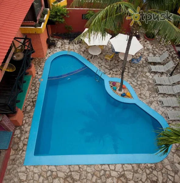 Фото отеля Hacienda Maria Bonita 3* Plaja del Karmena Meksika ārpuse un baseini