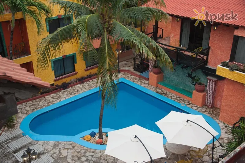 Фото отеля Hacienda Maria Bonita 3* Plaja del Karmena Meksika ārpuse un baseini