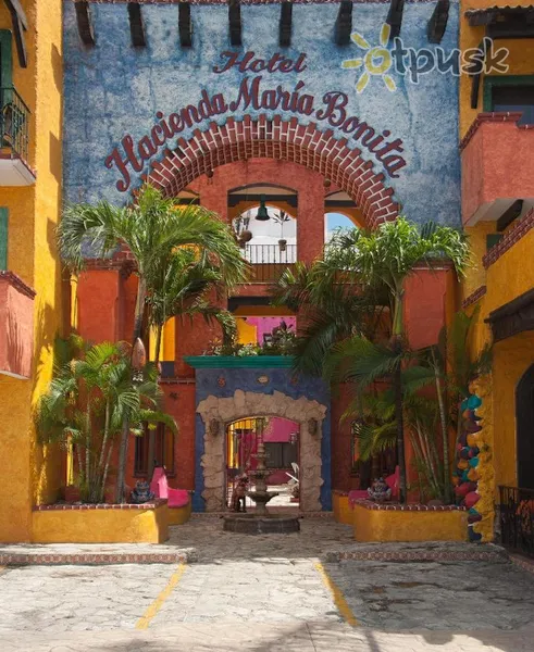 Фото отеля Hacienda Maria Bonita 3* Plaja del Karmena Meksika ārpuse un baseini
