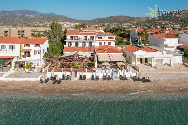 Фото отеля Potokaki Beachfront Hotel 2* о. Самос Греция экстерьер и бассейны
