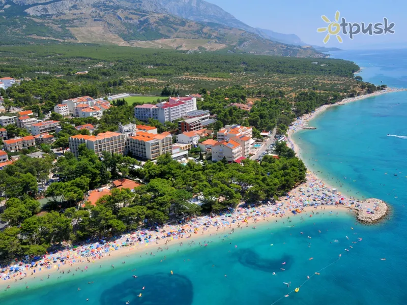 Фото отеля Milenij 4* Baska ūdens Horvātija ārpuse un baseini
