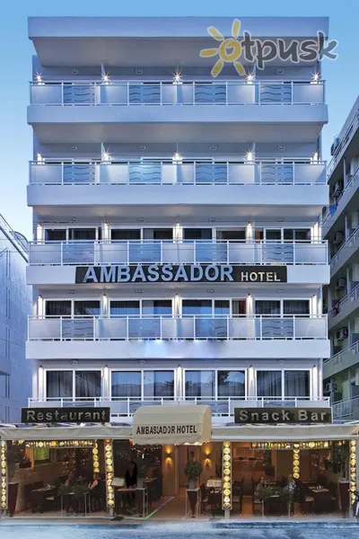 Фото отеля Ambassador City Hotel 3* Rodas Graikija išorė ir baseinai