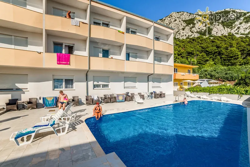 Фото отеля Gradac Hotel 3* Makarska Horvātija ārpuse un baseini