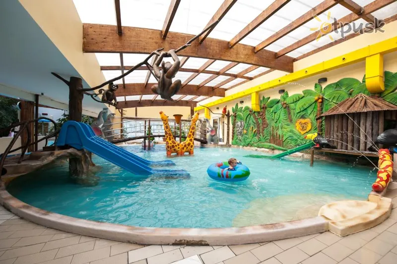 Фото отеля Sandra Spa Pogorzelica & Aquapark 3* Pogozhelitsa Polija ārpuse un baseini
