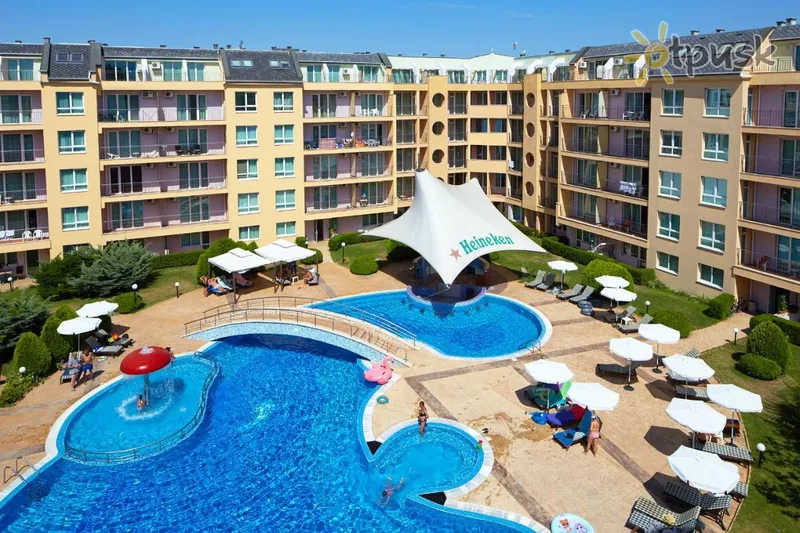 Фото отеля Polo Resort Complex 3* Солнечный берег Болгария экстерьер и бассейны