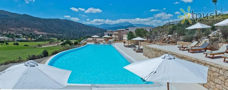 Фото отеля Crete Golf Club Hotel 5* о. Крит – Ираклион Греция экстерьер и бассейны