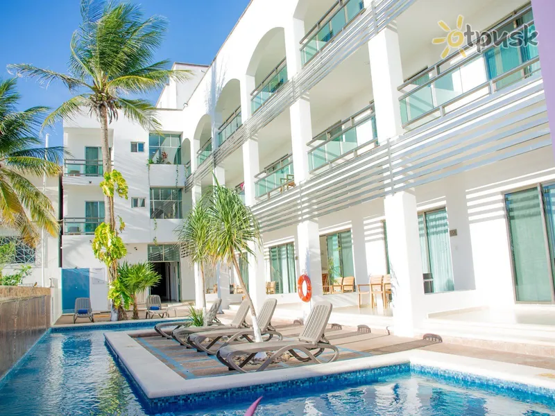 Фото отеля Casa Melissa 3* Плая дель Кармен Мексика екстер'єр та басейни