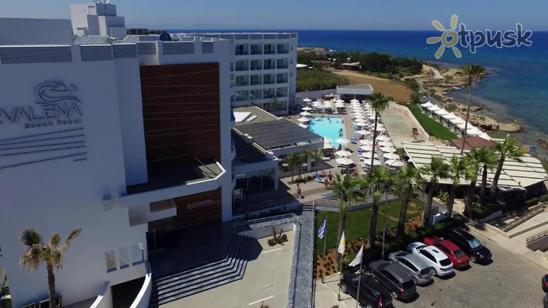 Фото отеля Evalena Beach Hotel Apts 4* Протарас Кіпр екстер'єр та басейни