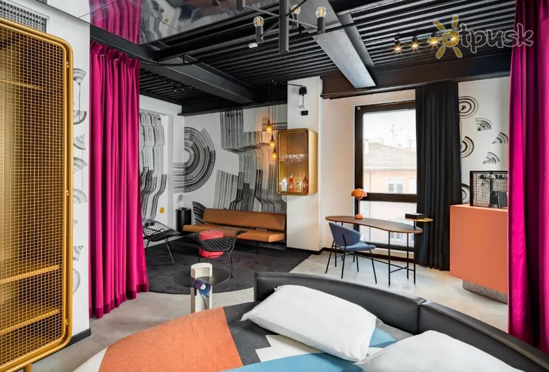 Фото отеля The Social Hub Bologna 4* Болонья Италия номера