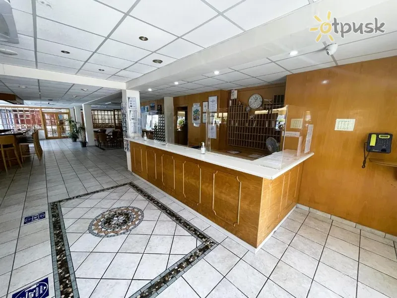 Фото отеля Green Bungalows Hotel Apartments 4* Айя Напа Кипр лобби и интерьер