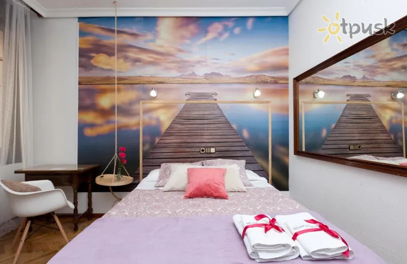 Фото отеля Hispano Gran Via Hostal 2* Мадрид Іспанія номери