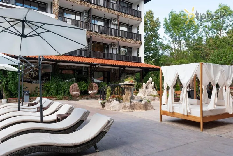 Фото отеля The Green Paradise Complex 3* Приморско Болгария экстерьер и бассейны