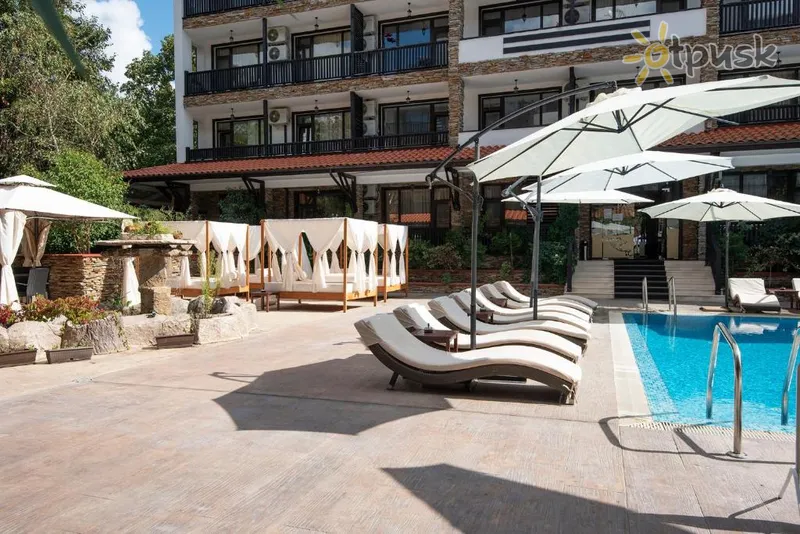 Фото отеля The Green Paradise Complex 3* Приморско Болгария экстерьер и бассейны