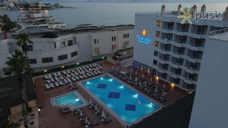 Фото отеля Ada Newday Resort Hotel 4* Кушадасы Турция экстерьер и бассейны