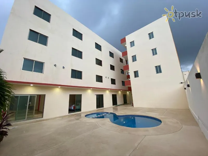 Фото отеля Ambra Hotel 3* Плая дель Кармен Мексика экстерьер и бассейны