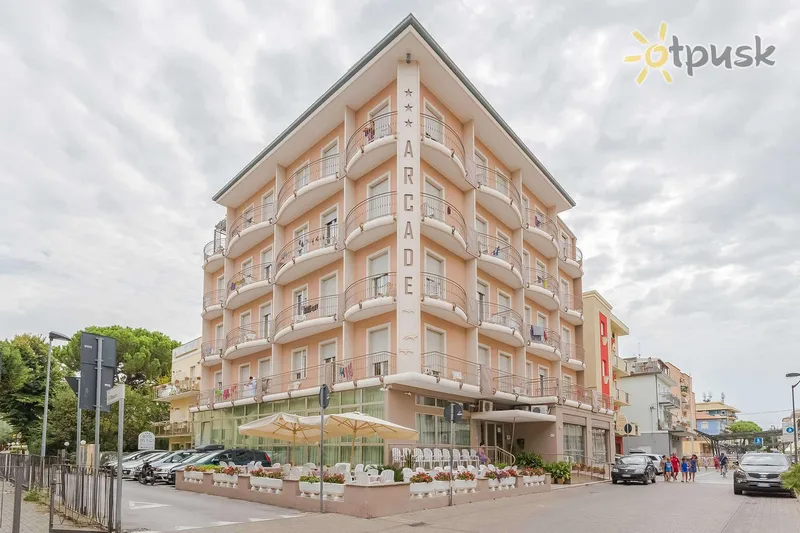 Фото отеля Arcade Hotel 3* Римини Италия экстерьер и бассейны