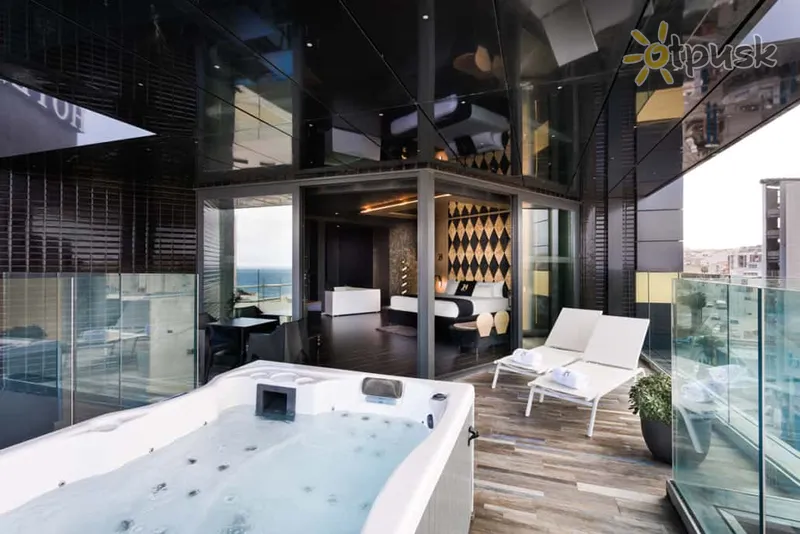 Фото отеля H Hotel 4* Sandžulians Malta ārpuse un baseini
