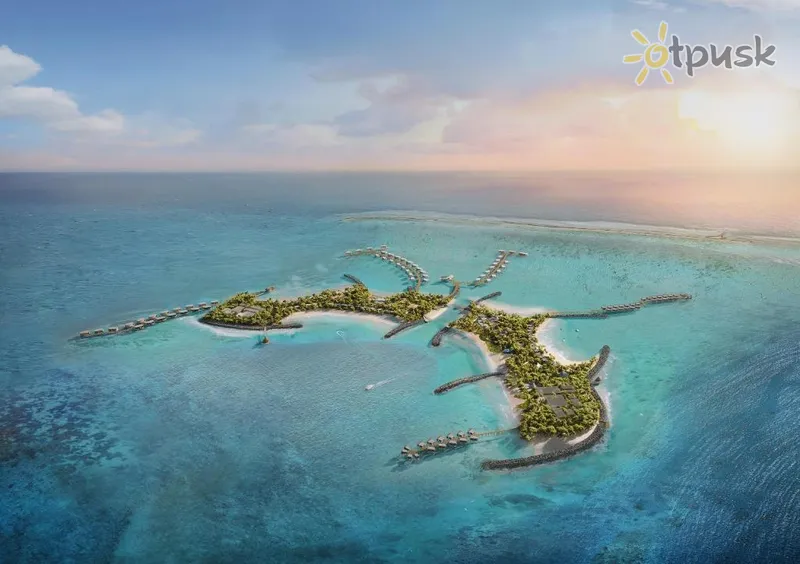 Фото отеля Centara Grand Lagoon Maldives 5* Мале Мальдивы экстерьер и бассейны