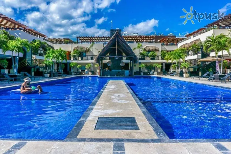 Фото отеля Aldea Thai Playa Del Carmen 3* Плая дель Кармен Мексика экстерьер и бассейны