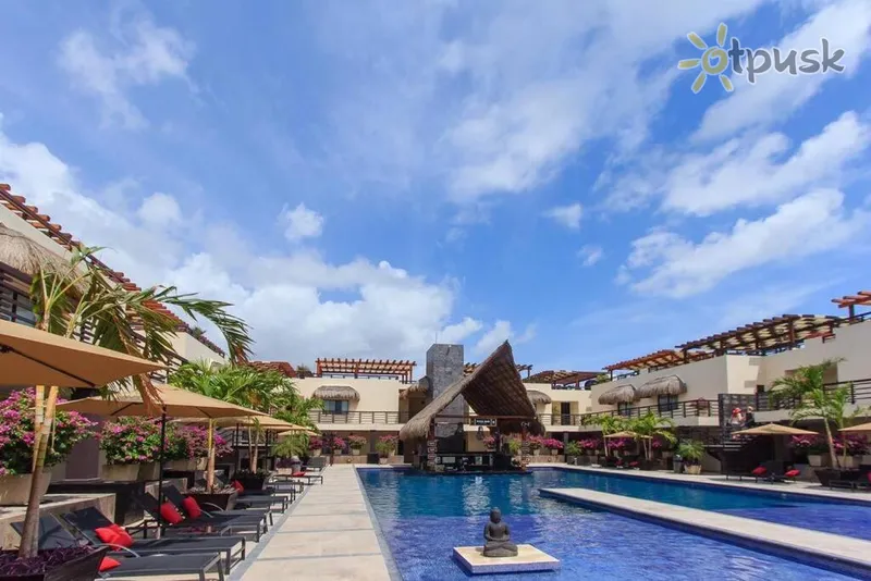 Фото отеля Aldea Thai Playa Del Carmen 3* Плая дель Кармен Мексика экстерьер и бассейны